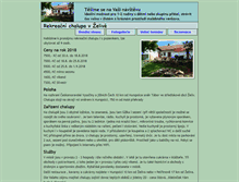 Tablet Screenshot of chalupa-zeliv.com